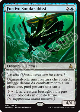 043 / 184 Furtivo Sonda-Abissi rara normale (IT) -NEAR MINT-