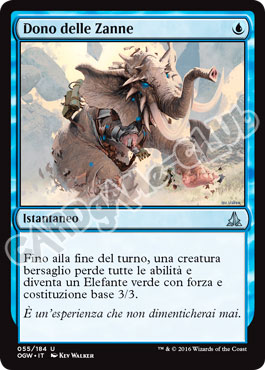 055 / 184 Dono delle Zanne non comune normale (IT) -NEAR MINT-