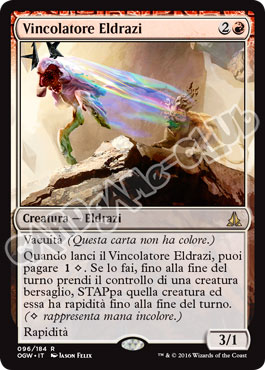 096 / 184 Vincolatore Eldrazi rara normale (IT) -NEAR MINT-
