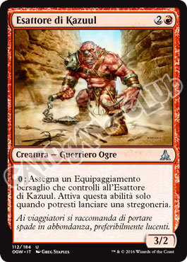 112 / 184 Esattore di Kazuul non comune normale (IT) -NEAR MINT-