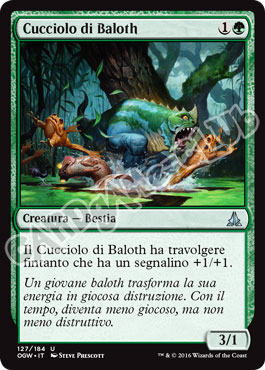 127 / 184 Cucciolo di Baloth non comune normale (IT) -NEAR MINT-