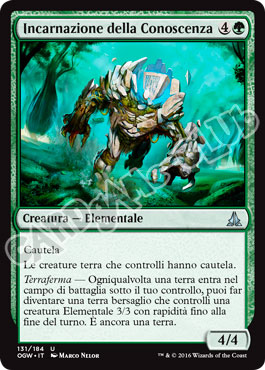131 / 184 Incarnazione della Conoscenza non comune normale (IT) -NEAR MINT-