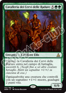 132 / 184 Cavalleria dei Cervi delle Radure rara normale (IT) -NEAR MINT-