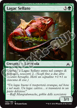 142 / 184 Lagac Sellato comune normale (IT) -NEAR MINT-