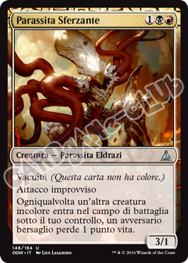 148 / 184 Parassita Sferzante non comune normale (IT) -NEAR MINT-