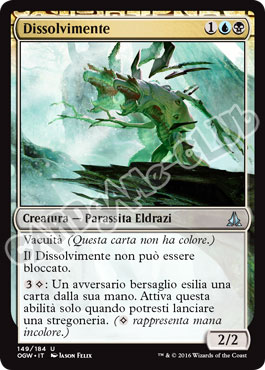 149 / 184 Dissolvimente non comune normale (IT) -NEAR MINT-