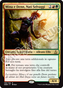 156 / 184 Mina e Denn, Nati Selvaggi rara normale (IT) -NEAR MINT-