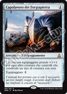 166 / 184 Capolavoro dei Forgiapietra rara normale (IT) -NEAR MINT-