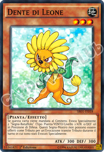 SR01-IT018 Dente di Leone comune 1a Edizione (IT) -NEAR MINT-