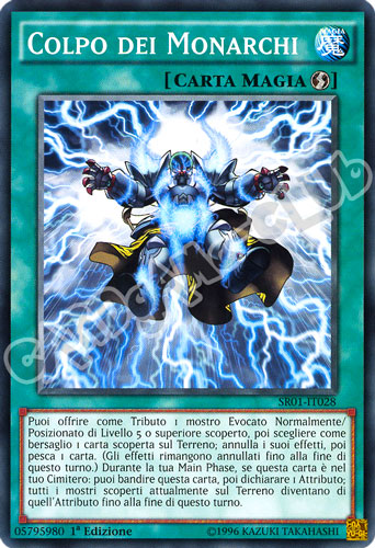 SR01-IT028 Colpo dei Monarchi comune 1a Edizione (IT) -NEAR MINT-
