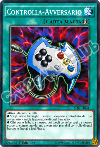 SR01-IT031 Controlla-Avversario comune 1a Edizione (IT) -NEAR MINT-