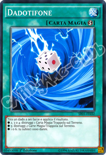 SR01-IT032 Dadotifone comune 1a Edizione (IT) -NEAR MINT-