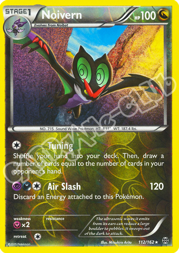 112 / 162 Noivern rara foil reverse (EN) -NEAR MINT-