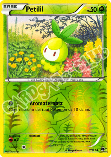 007 / 122 Petilil comune foil reverse (IT) -NEAR MINT-