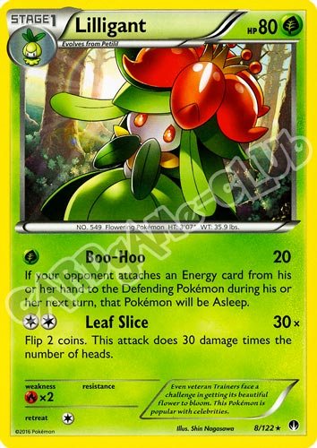 008 / 122 Lilligant rara normale (EN) -NEAR MINT-