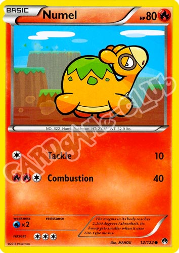 012 / 122 Numel comune normale (EN) -NEAR MINT-