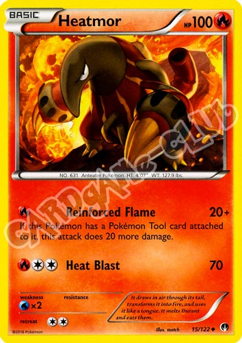 015 / 122 Heatmor non comune normale (EN) -NEAR MINT-