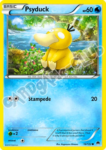 016 / 122 Psyduck comune normale (EN) -NEAR MINT-