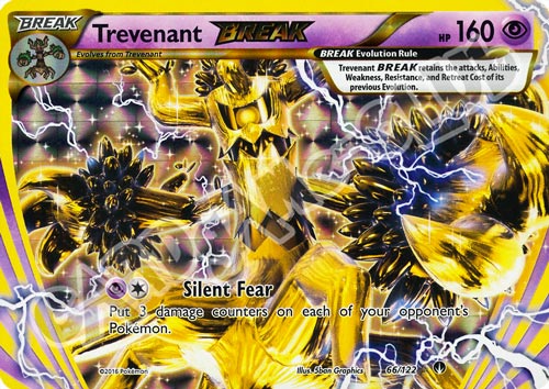 066 / 122 Trevenant BREAK rara BREAK foil (EN) -NEAR MINT-