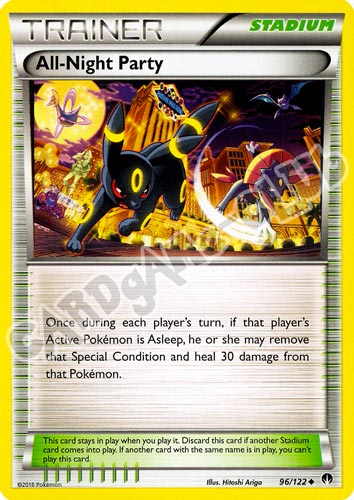 096 / 122 All-Night Party non comune normale (EN) -NEAR MINT-