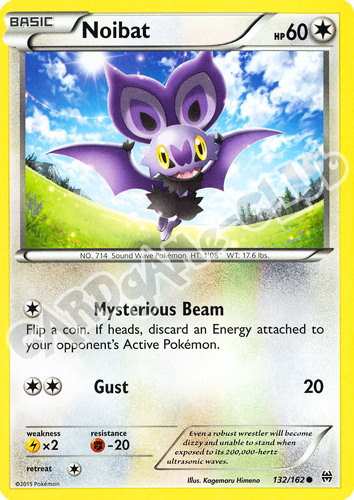 132 / 162 Noibat comune normale (EN) -NEAR MINT-