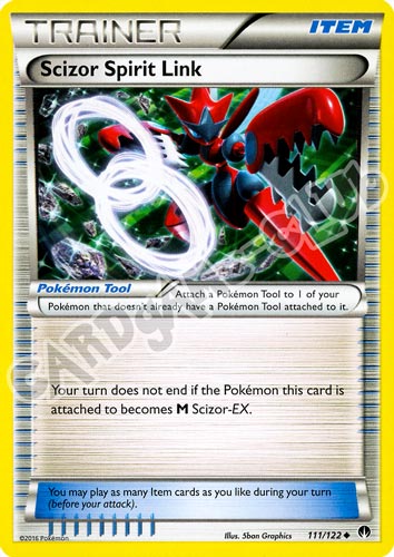 111 / 122 Scizor Spirit Link non comune normale (EN) -NEAR MINT-