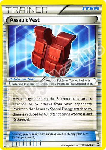 133 / 162 Assault Vest non comune normale (EN) -NEAR MINT-