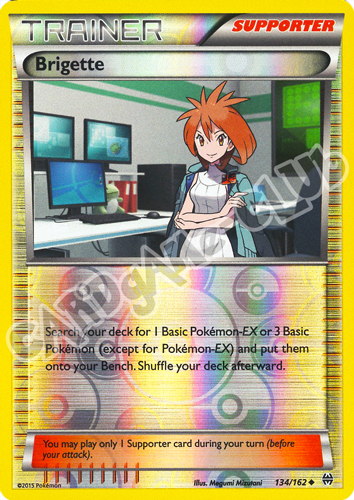 134 / 162 Brigette non comune foil reverse (EN) -NEAR MINT-