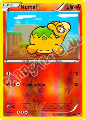 012 / 122 Numel comune foil reverse (EN) -NEAR MINT-