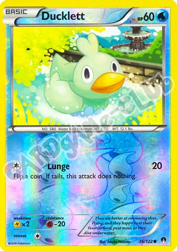 036 / 122 Ducklett comune foil reverse (EN) -NEAR MINT-