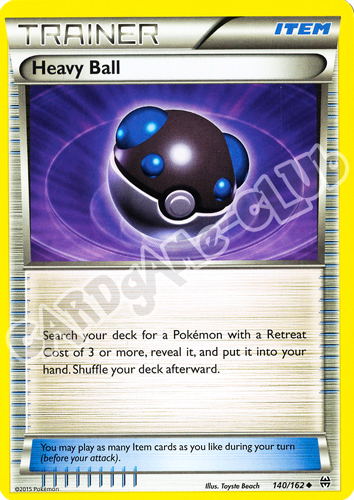 140 / 162 Heavy Ball non comune normale (EN) -NEAR MINT-