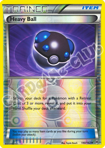 140 / 162 Heavy Ball non comune foil reverse (EN) -NEAR MINT-