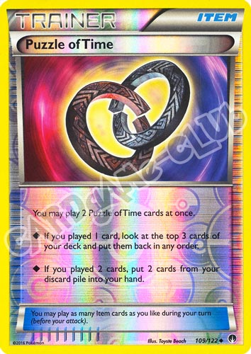 109 / 122 Puzzle of Time non comune foil reverse (EN) -NEAR MINT-