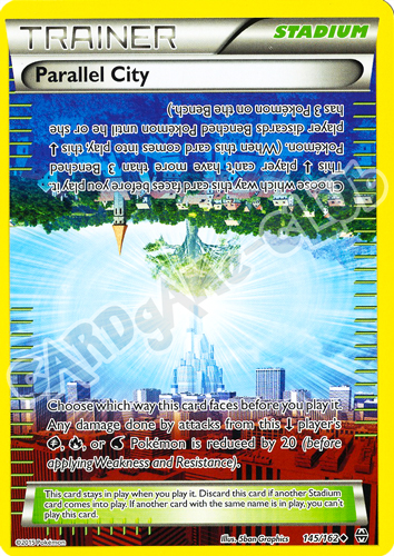 145 / 162 Parallel City non comune normale (EN) -NEAR MINT-