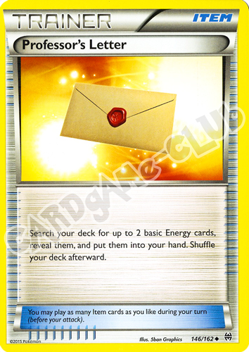 146 / 162 Professor's Letter non comune normale (EN) -NEAR MINT-