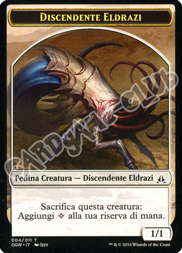 04 / 11 Discendente Eldrazi comune (IT) -NEAR MINT-