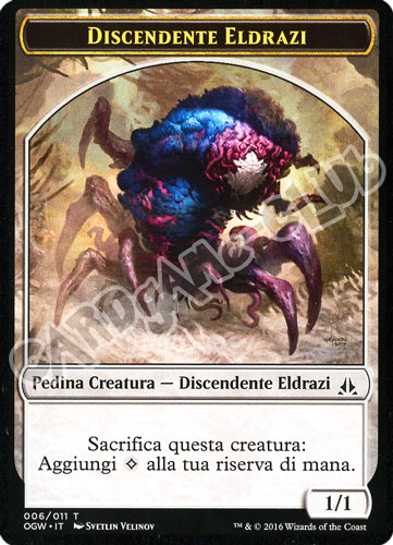 06 / 11 Discendente Eldrazi comune (IT) -NEAR MINT-