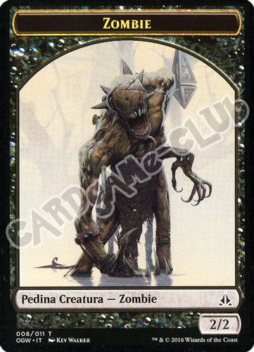 08 / 11 Zombie comune (IT) -NEAR MINT-