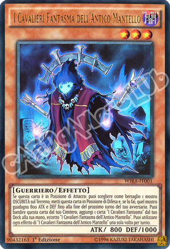WIRA-IT001 I Cavalieri Fantasma dell'Antico Mantello ultra rara 1a Edizione (IT) -NEAR MINT-