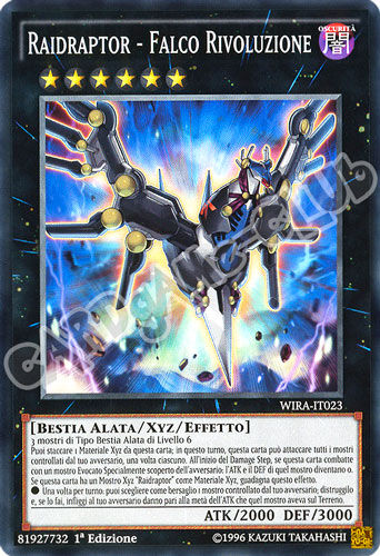 WIRA-IT023 Raidraptor - Falco Rivoluzione comune 1a Edizione (IT) -NEAR MINT-