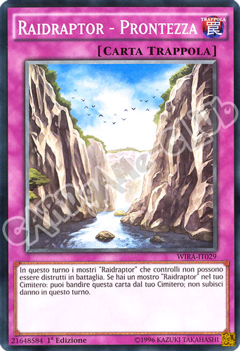 WIRA-IT029 Raidraptor - Prontezza comune 1a Edizione (IT) -NEAR MINT-