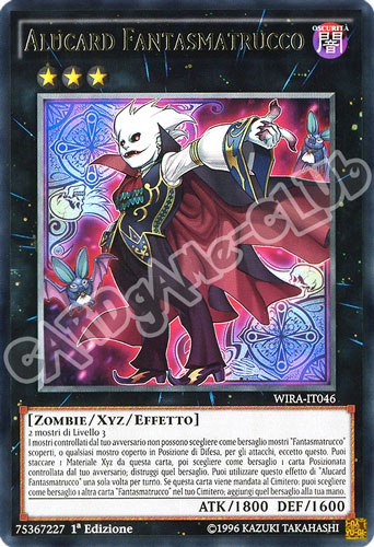 WIRA-IT046 Alucard Fantasmatrucco rara 1a Edizione (IT) -NEAR MINT-