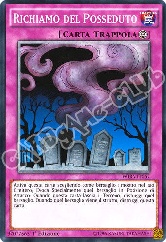 WIRA-IT057 Richiamo del Posseduto comune 1a Edizione (IT) -NEAR MINT-