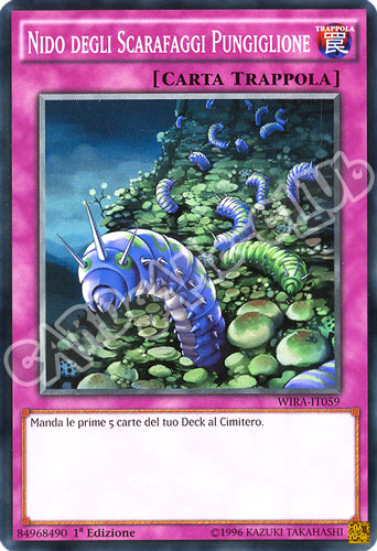 WIRA-IT059 Nido degli Scarafaggi Pungiglione comune 1a Edizione (IT) -NEAR MINT-