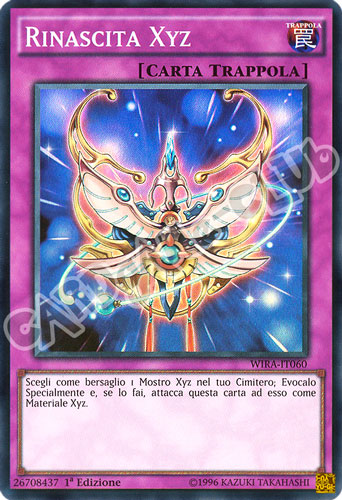 WIRA-IT060 Rinascita Xyz super rara 1a Edizione (IT) -NEAR MINT-