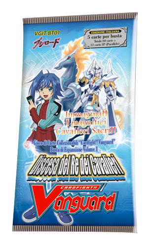 Set 01: Discesa del Re dei Cavalieri busta 5 carte (IT)