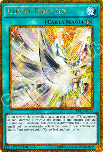 PGL3-IT013 Colpo Tsukomo rara segreta oro 1a edizione (IT) -NEAR MINT-