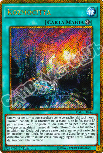 PGL3-IT032 Kozmocitta' rara segreta oro 1a edizione (IT) -NEAR MINT-