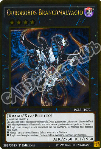 PGL3-IT072 Ouroboros Brancomalvagio rara oro 1a edizione (IT) -NEAR MINT-