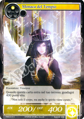 TMS1-IT014 Monaca del Tempio comune normale (IT) -NEAR MINT-